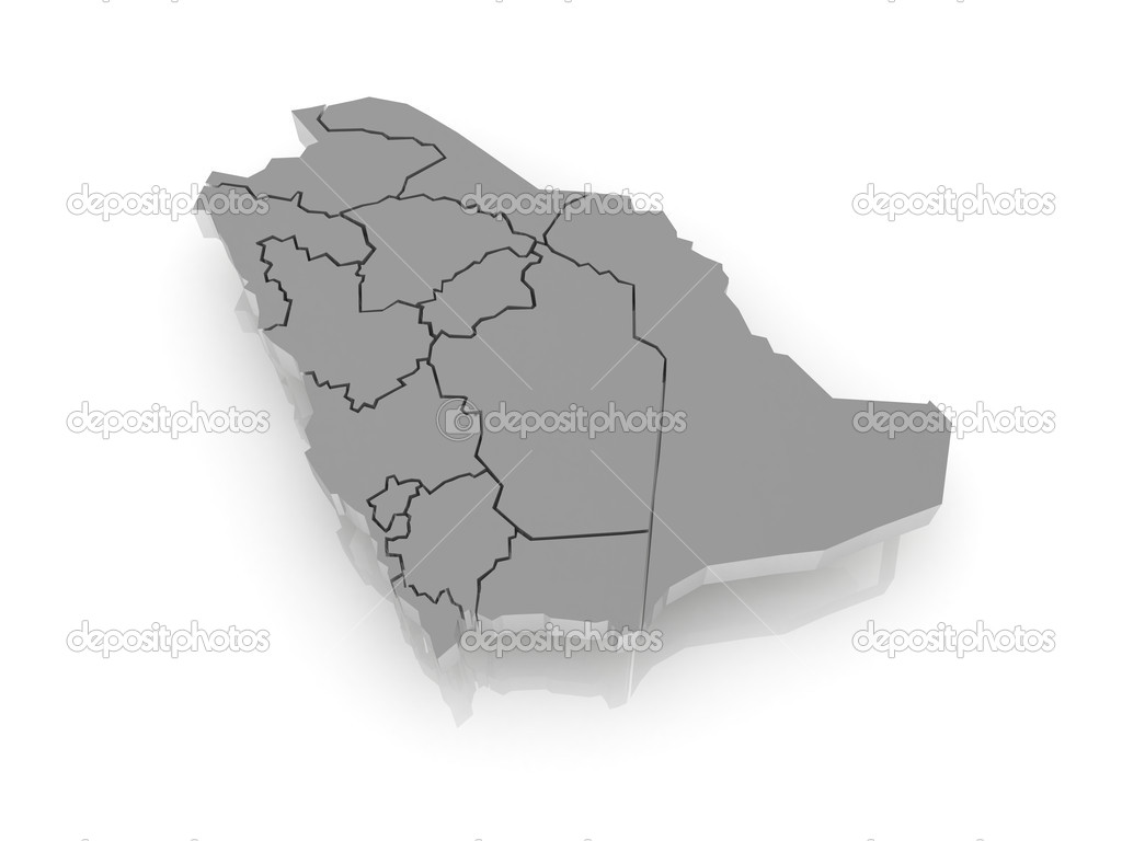 Map of Saudi Arabia