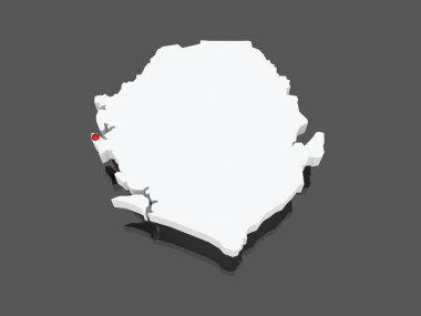 Sierra Leone Haritası