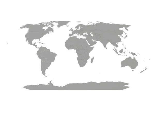 Mapa del mundo. — Foto de Stock