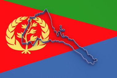 Eritre Haritası.