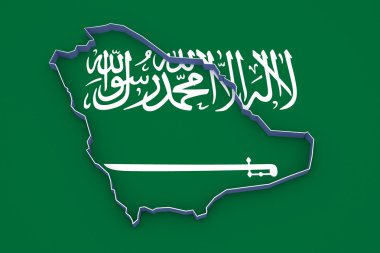 Suudi Arabistan haritası