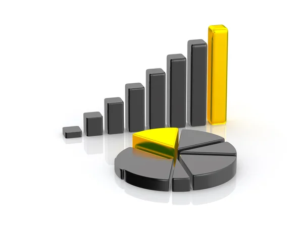 Gráfico de negocios . —  Fotos de Stock