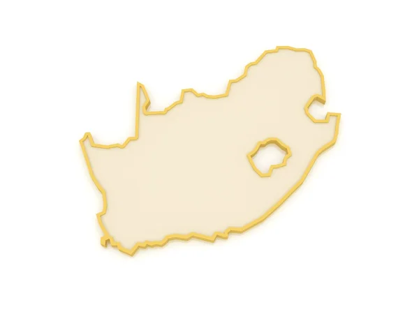 Map of Republic of South Africa (RSA) — Stock Photo, Image