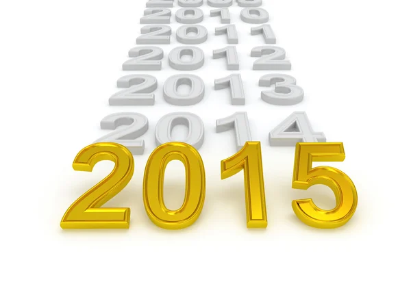 Happy New Year 2015 — Stock Photo, Image