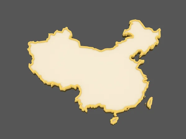 Map of China. — Stock Photo, Image