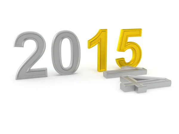 Frohes neues Jahr 2015. — Stockfoto