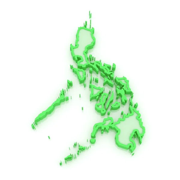 Fülöp-szigetek Térkép. — Stock Fotó
