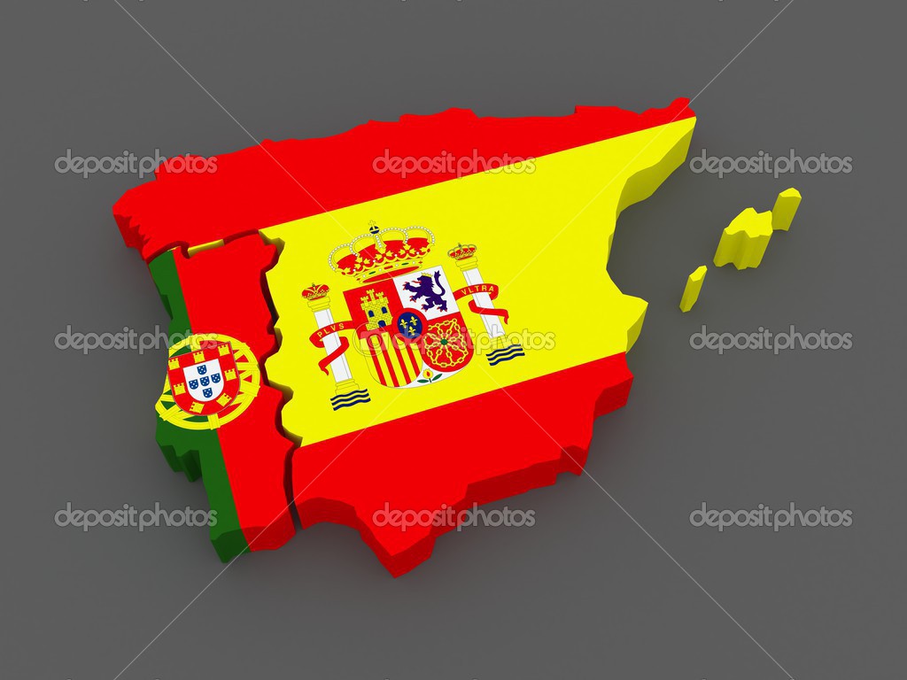 6,029 Spain Portugal Map Images, Stock Photos, 3D objects, & Vectors