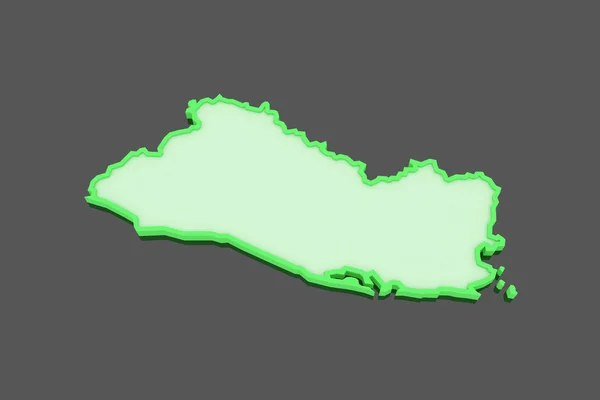Mapa de Salvador . — Fotografia de Stock