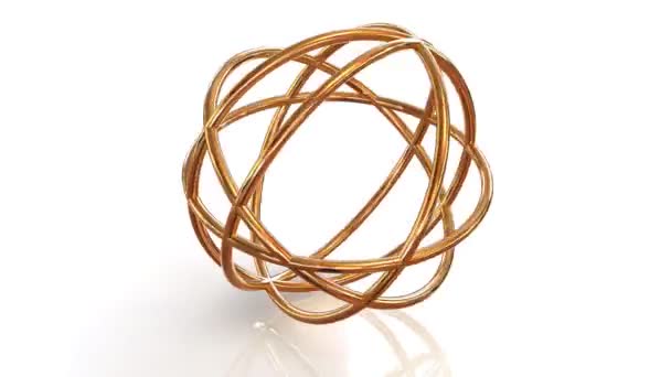 Torus knot. — Stok video