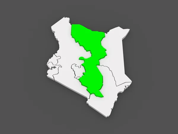 Карта Сходу. Кенія. — стокове фото