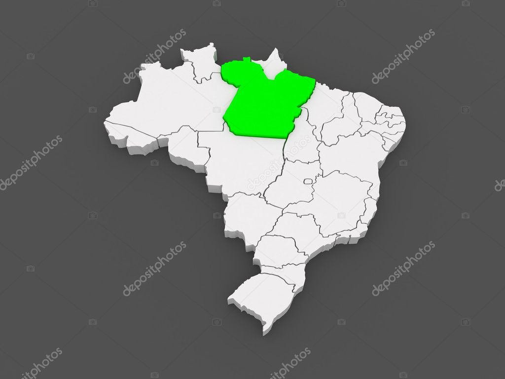 Map of Couple. Brazil.