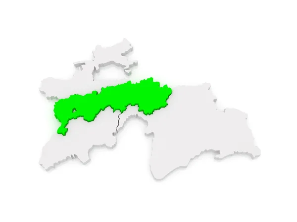 공화당 하위의 지역 지도 — 스톡 사진