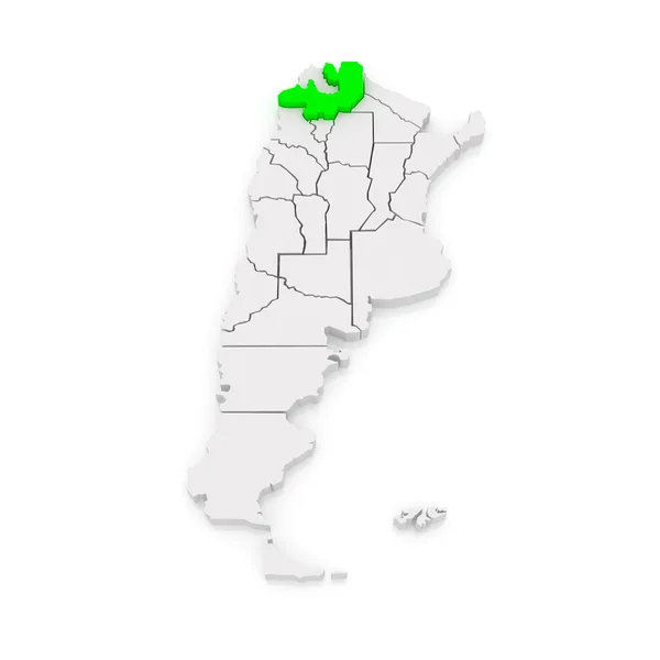 Χάρτης της Σάλτα. Αργεντινή. — Φωτογραφία Αρχείου