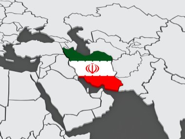 Dünya Haritası. İran.
