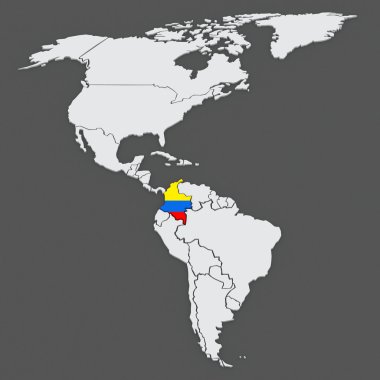 Dünya Haritası. Venezuela.