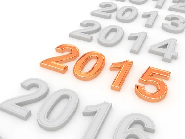 Happy New Year 2015 — Stock Photo, Image