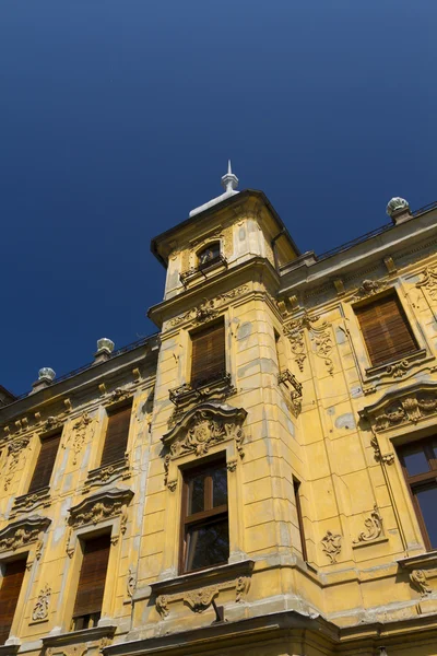 Edifício antigo em Liubliana — Fotografia de Stock