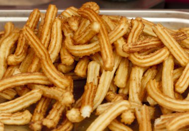 Kızarmış İspanyol churros