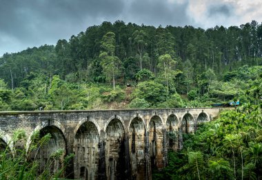 Nine Arch Bridge, Ella Sri Lanka, Asya 'da.