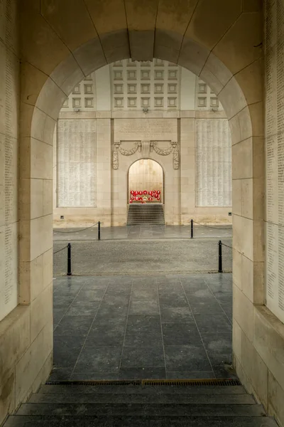 Menin Gate Aat Ypres Bélgica — Fotografia de Stock