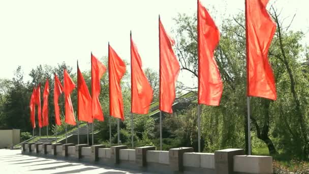 Mamayev barrow Memorial in Volgograd — Stock Video