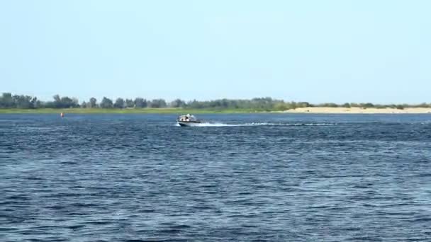 Bateau en mer — Video