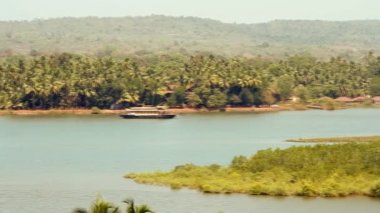 Hindistan'ın goa doğa Panorama görünüm