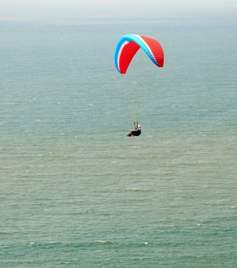 paraplane uçuş. paraplane uçuş denize