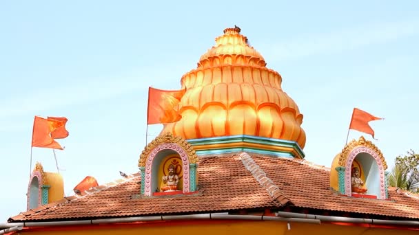 O templo de buddha na Índia — Vídeo de Stock