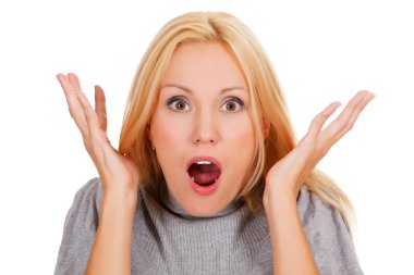 sürpriz güzel kız