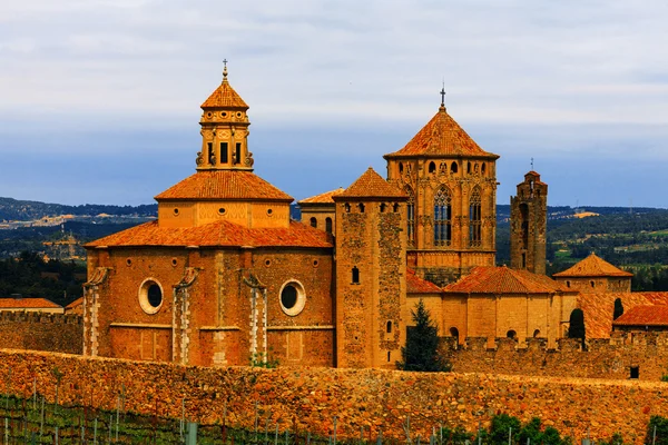 Kolostor Santa Maria de Poblet, Spanyolország — Stock Fotó