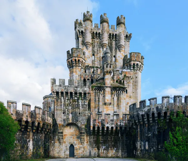 Butron замок, Іспанія — стокове фото