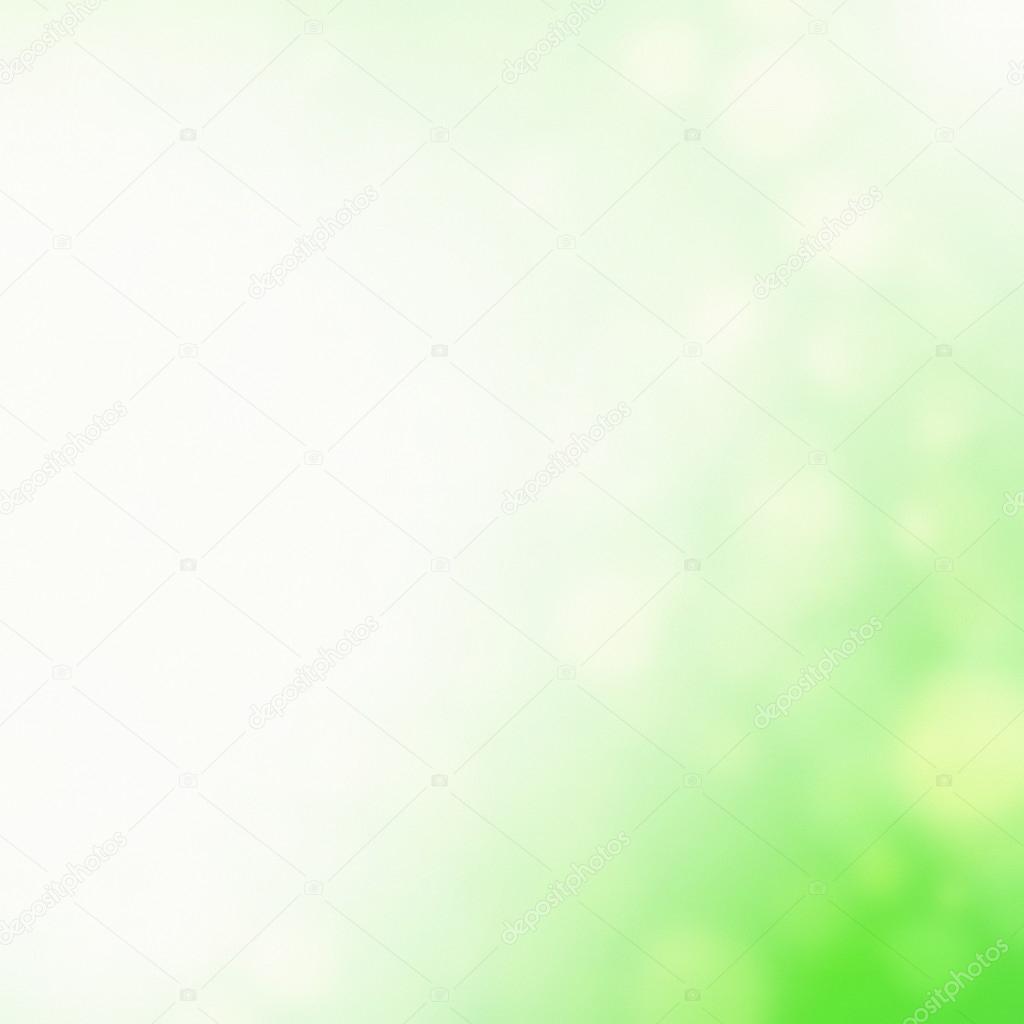 Abstract green blurred background
