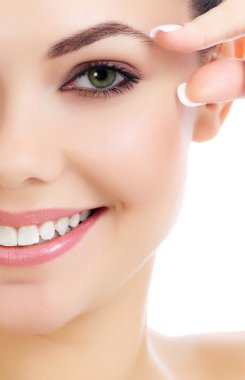 taze açık cilt ile neşeli erkek