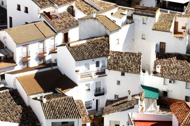 Setenil de las bodegas, cadiz, Endülüs, İspanya