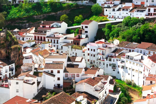 Setenil de las Bodegas, Cádiz, Andaluzia, Espanha — Fotografia de Stock