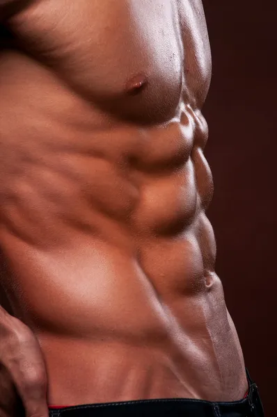 Torso with six pack — Stock Image Torso with six pack Stock Picture