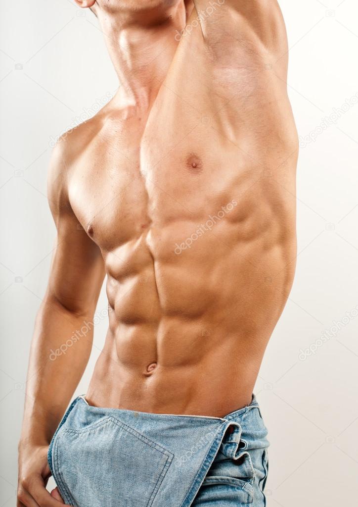 Torso with six-pack