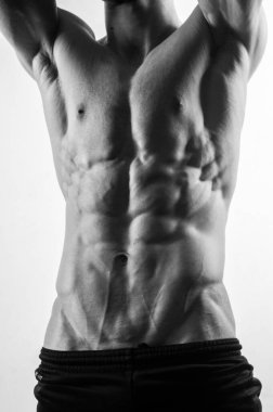 Kaslı erkek gövdesi, altılı paket.