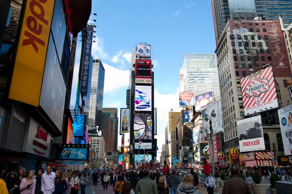 Nueva York veces cuadrado — Foto de Stock