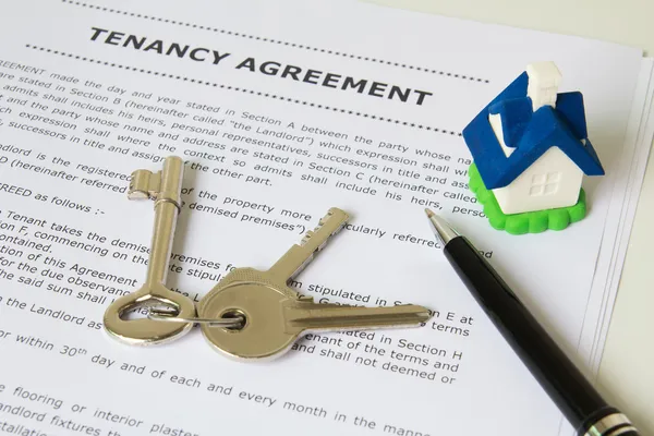 Tenancy agreement — Stock Photo, Image