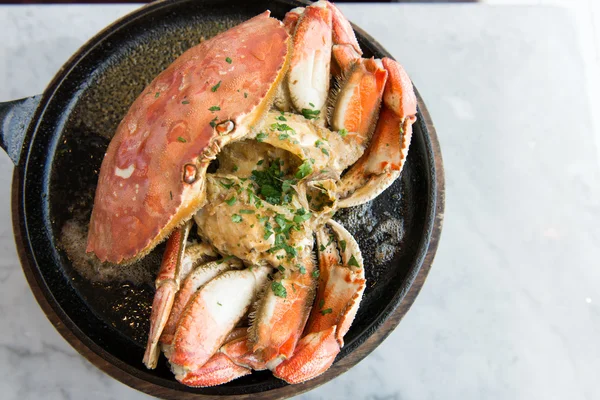 Vitlök smak krabba — Stockfoto