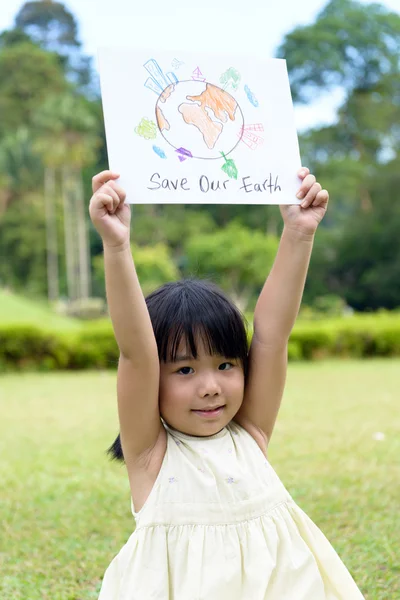 Save the earth — Stock Photo, Image