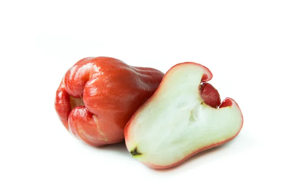Růžové jablko — Stock fotografie