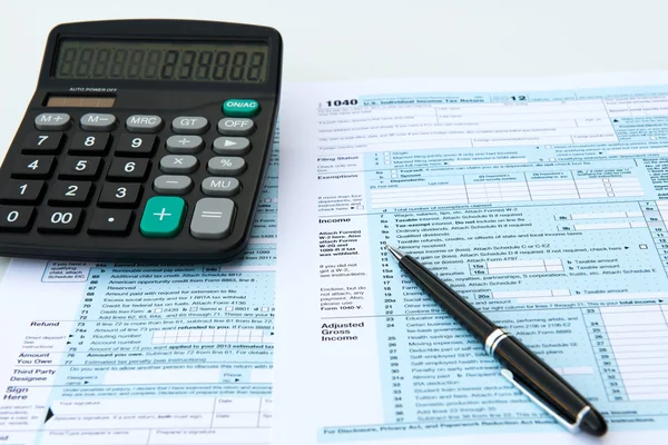 Tax forms — Stock Photo, Image