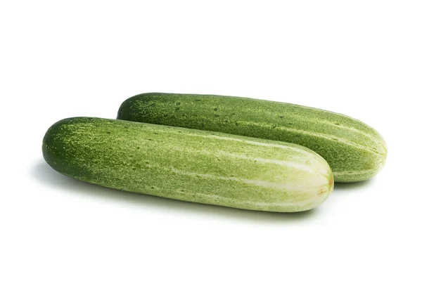 Cucumber on white — Stock Photo, Image