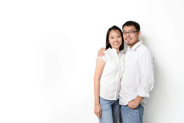Boldog fiatal párok — Stock Fotó