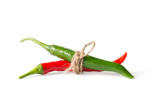 Chili rojo y verde —  Fotos de Stock