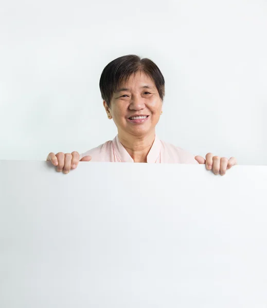 Asian senior citizen — Stock Photo, Image